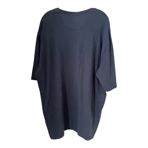 Duluth Trading Co. Longtail T Shirt Men’s Large | Relaxed Fit | Navy Blue | 100% - Picture 3 of 3